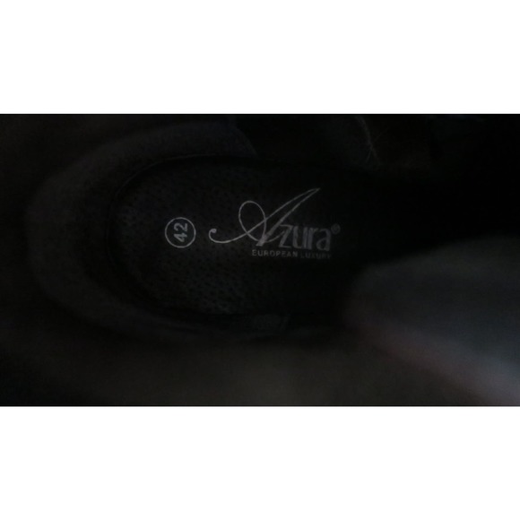 Azura Sz‎ 10.5 European Luxury Apolonia Brown Leather Tie Up Pointed Toe Bootie - Picture 10 of 10